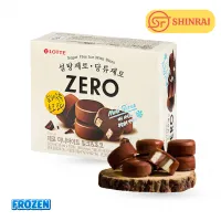 Kem Lotte Zero Mini Bites Milk & Choco 380ml